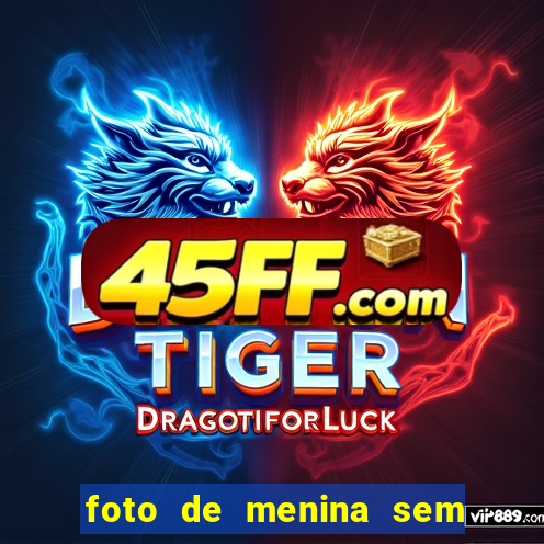 foto de menina sem mostrar o rosto